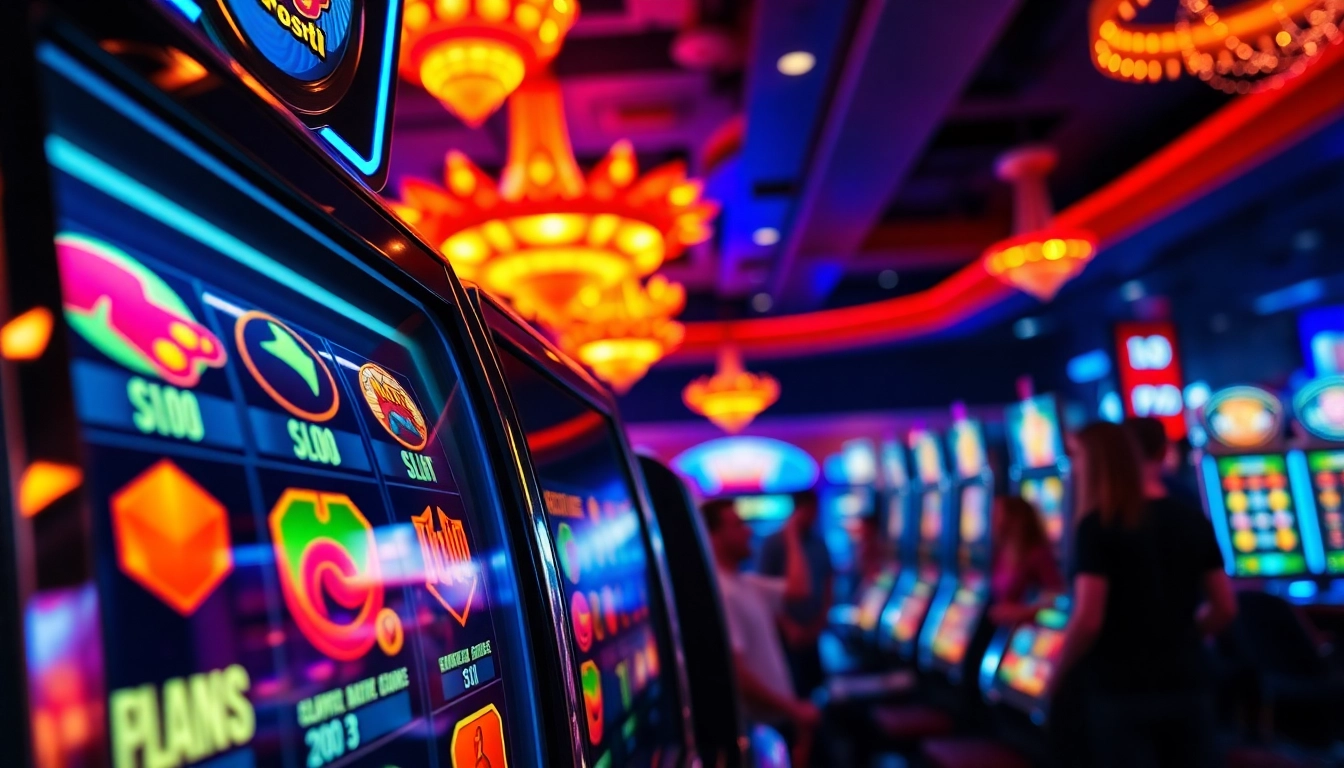 Menangkan Slot deposit 5000 dengan mesin slot penuh warna dan pemain yang bersemangat.