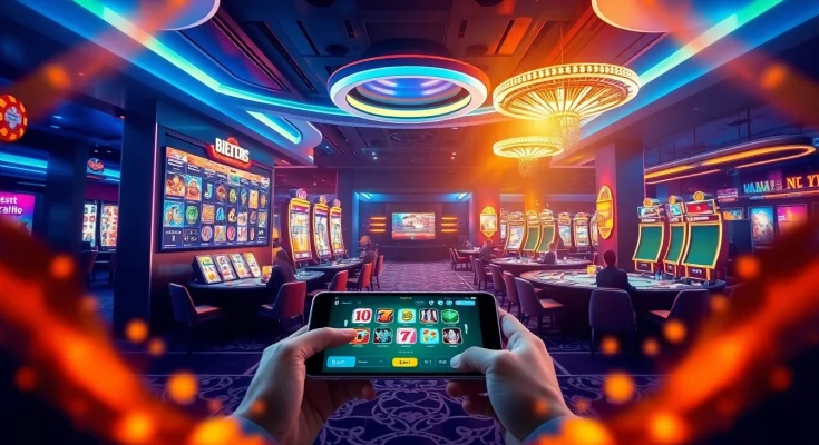 Engaging online gambling interface showcasing new88go.com with vibrant games and immersive experience.