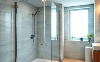 Moderne dusche 100x100 in einem stilvollen Badezimmer mit eleganten Details.