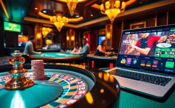 Players enjoying thrilling games at HU88 casino with roulette and blackjack tables.