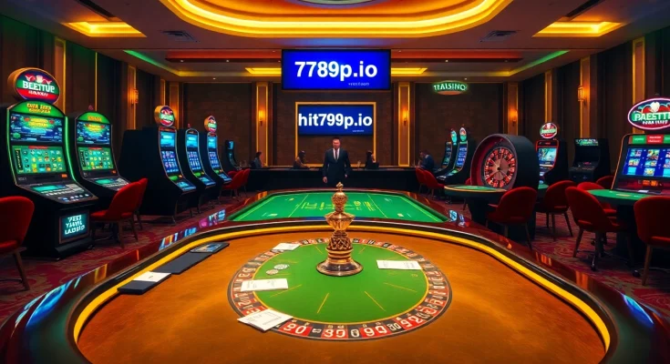 Experience the excitement of gambling at https://789p7.io/ with vibrant casino tables and thrilling games.