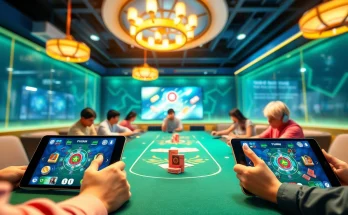 Exciting online gaming scene showcasing gamebaidoithuong.com.vc with vibrant, immersive card games.