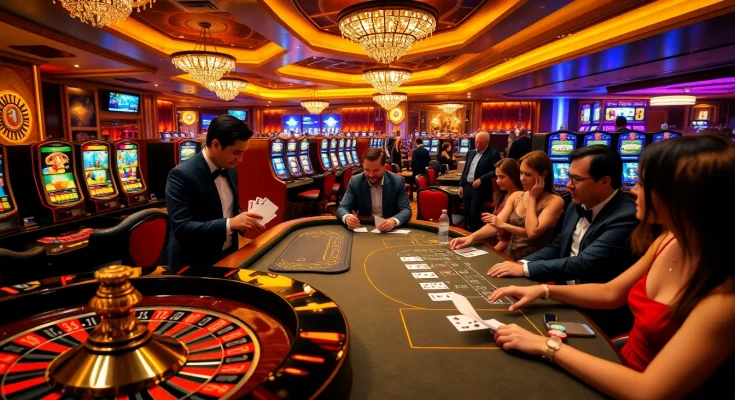 Experience the excitement of F168 as players engage at a dynamic casino table.