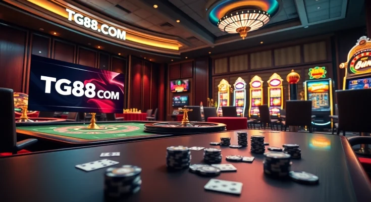 Experience the thrill of gambling at TG88 COM with vibrant online casino games and engaging players.