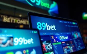 Experience the excitement of 89bet online betting platform with dynamic gaming options and a modern interface.